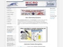 Website Snapshot of Micro Estimating Systems