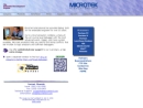Website Snapshot of Microtek, International, Development Systems Div