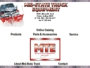 Website Snapshot of MID-STATE TRUCK EQUIPMENT