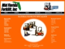 Website Snapshot of Mid-Florida Forklift, Inc