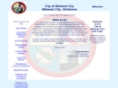 Website Snapshot of CITY OF MIDWEST CITY