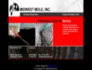 Website Snapshot of MIDWEST MOLE INC
