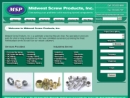 Website Snapshot of Midwest Screw Products, Inc.
