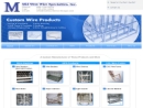 Website Snapshot of Mid-West Wire Specialties Co.