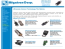 Website Snapshot of Migatron Corp.