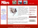 Website Snapshot of Mikro Industrial Finishing