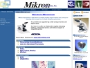 Website Snapshot of MIKRON INSTRUMENTS INC