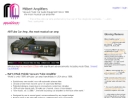 Website Snapshot of Milbert Amplifiers, Inc.