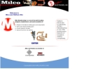 Website Snapshot of Milco Mfg. Co., Inc.