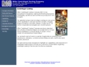 Website Snapshot of MILLER CENTRIFUGAL CASTING COM