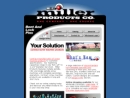 Website Snapshot of Miller Products Co.