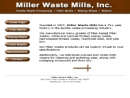 Website Snapshot of Miller Waste Mills, Inc.