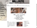 Website Snapshot of Millrite Machine, Inc.