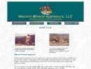 Website Snapshot of WESTERN MINERAL APPRAISERS LLC