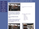 Website Snapshot of Mint Hill Cabinet Shop, Inc.