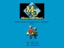 Website Snapshot of Miracle Offset