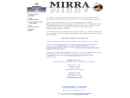 Website Snapshot of MIRRA CO INC