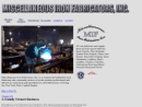 Website Snapshot of Miscellaneous Iron Fabricators, Inc.