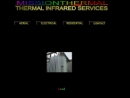 Website Snapshot of Mission Thermal Infrared Services
