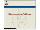 Website Snapshot of Mitchell Paddles