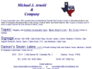 Website Snapshot of Arnold & Co., Michael J.