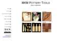 Website Snapshot of MKM Pottery Tools, LLC