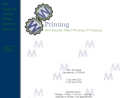 Website Snapshot of M. M. Printing