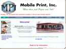 Website Snapshot of Mobile Print, Inc.