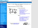 Website Snapshot of Moeller Instruments