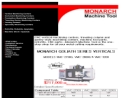 Website Snapshot of MONARCH MACHINE TOOL COMPANY