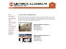 Website Snapshot of Monroe Aluminum Products Inc