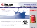 Website Snapshot of Monroe Fluid Technology, Inc.