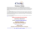 Website Snapshot of Montana Cincha