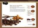 Website Snapshot of Mont Blanc Gourmet Hot Cocoa (H Q)