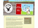 Website Snapshot of Moomers Homeade Ice Cream