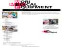 Website Snapshot of MORI MEDICAL EQUIPMENT, INC.