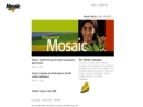 Website Snapshot of Mosaic Fertlizer LLC