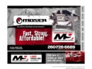 Website Snapshot of Moser Engineering, Inc.