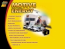 Website Snapshot of MOTIVE ENERGY, INC.