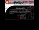 Website Snapshot of MOTORCYCLESAFETYFL MOTORCYCLE SAFETY OF FLORIDA IN