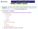Website Snapshot of Mount Tabor Services