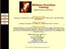 Website Snapshot of Midwest Precision Casting Co.