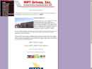 Website Snapshot of MPT Drives, Inc.