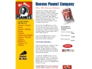 Website Snapshot of Reeves Peanut Co.