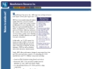 Website Snapshot of Manufacturers Resources, Inc.