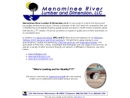 Website Snapshot of Menominee River Lumber & Dimension, LLC