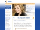 Website Snapshot of MRO CORP