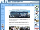 Website Snapshot of Mr. Sandman, Inc.