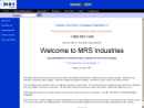 Website Snapshot of MRS Industries