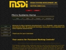 Website Snapshot of Micro Systems Development, Inc.